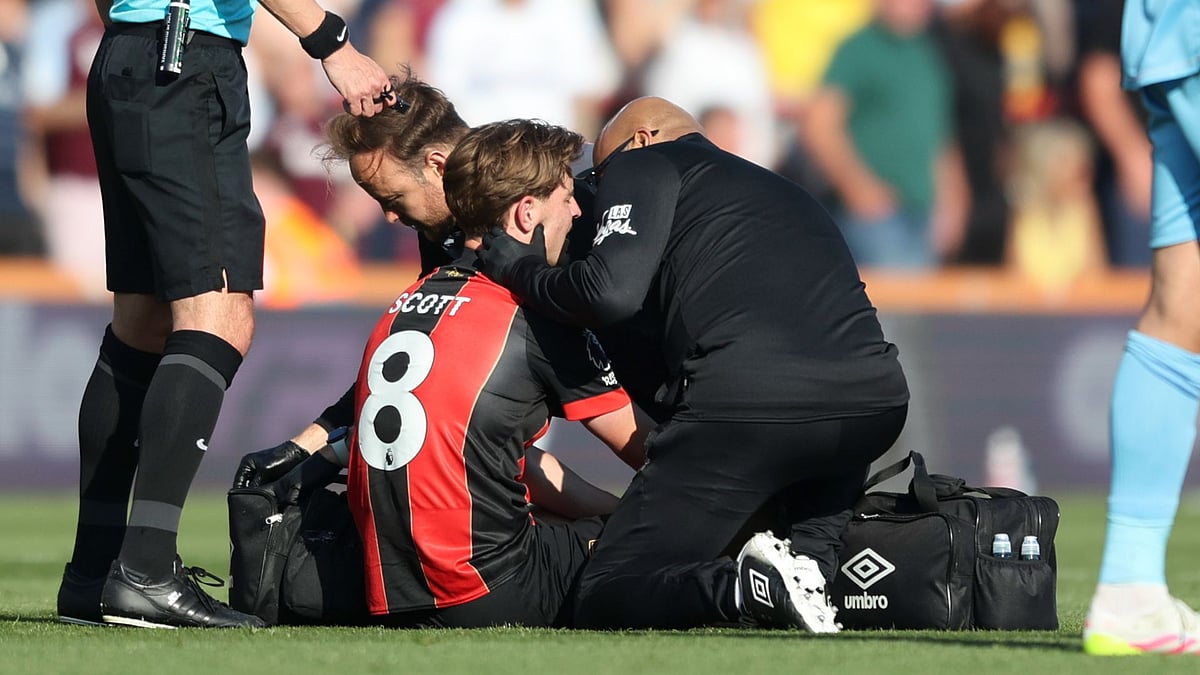 Scott is set for surgery on his fractured jaw