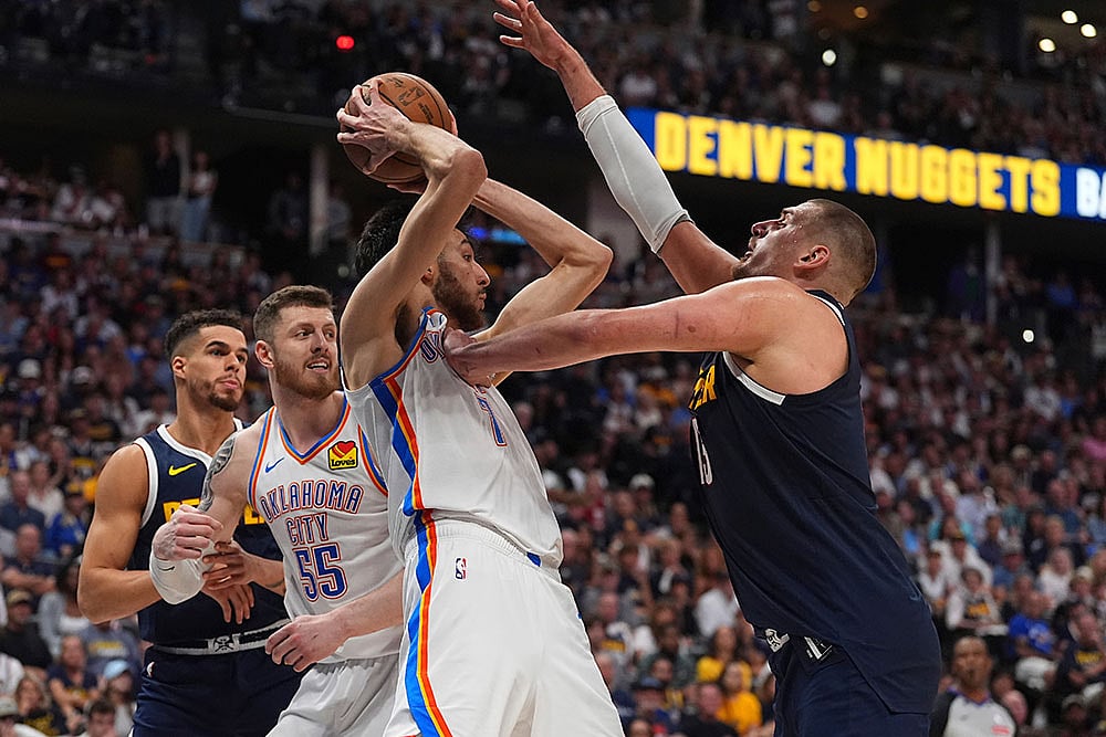 NBA Basketball Playoffs: Denver Nuggets vs Oklahoma City Thunder