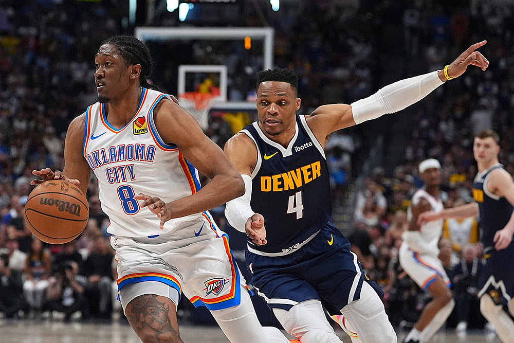NBA Basketball Playoffs: Oklahoma City Thunder vs Denver Nuggets