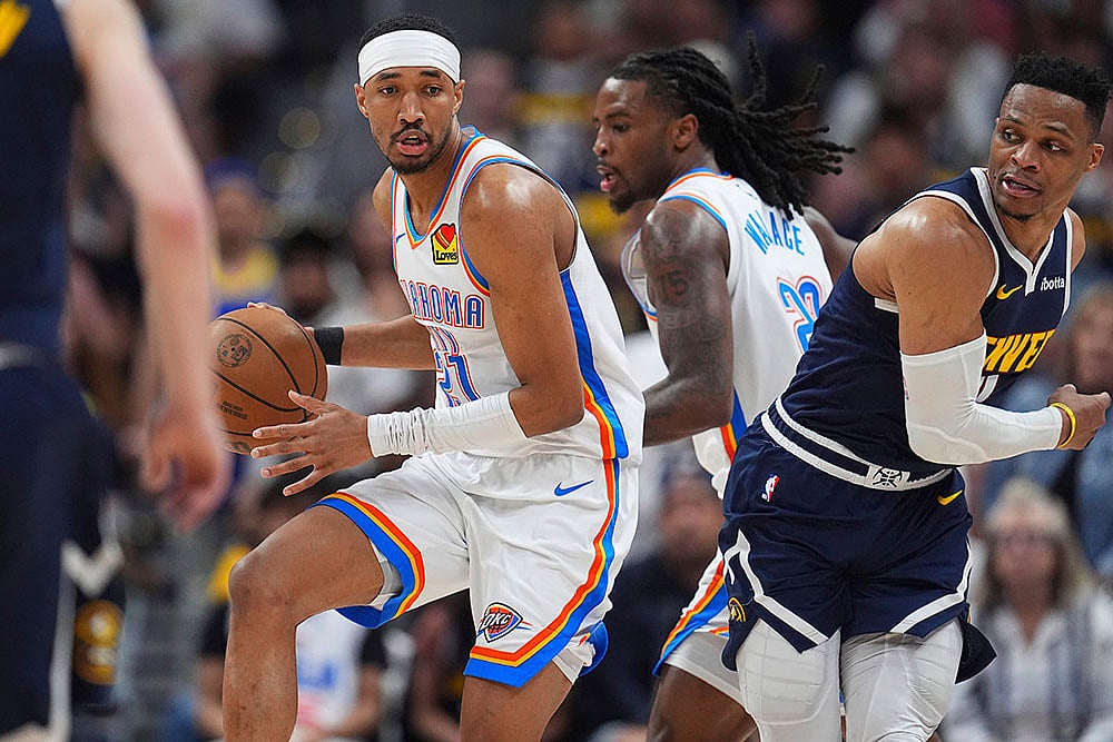 NBA Basketball: Denver Nuggets vs Oklahoma City Thunder
