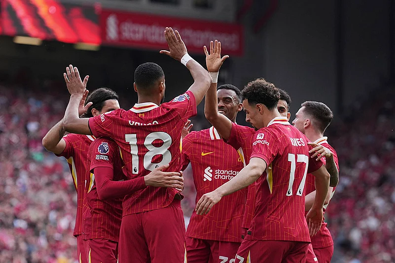 English Premier League soccer Liverpool vs Arsenal: Cody Gakpo