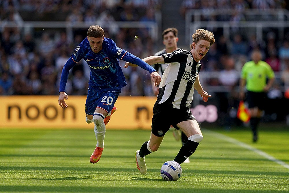 English Premier League soccer Newcastle United Vs Chelsea: Cole Palmer