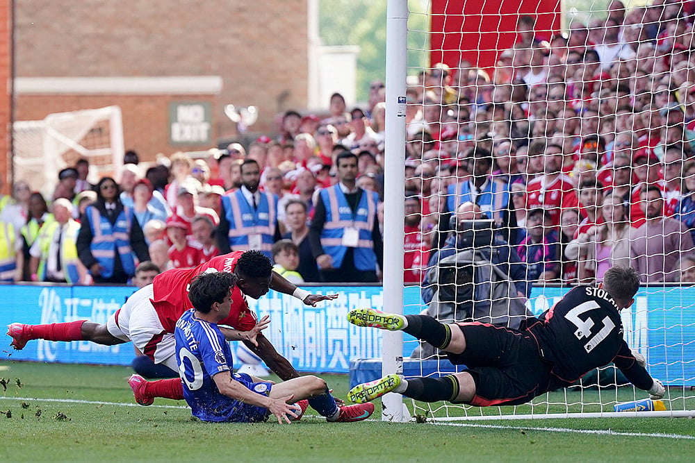 Premier League Soccer Match: Nottingham Forest vs Leicester City