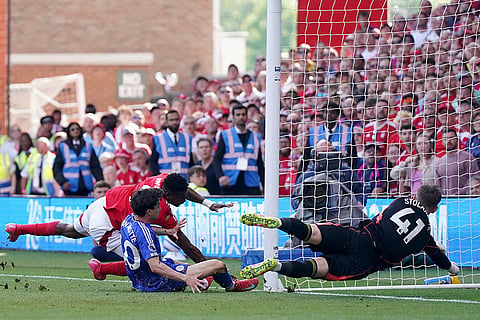 Premier League Soccer Match: Leicester City vs Nottingham Forest
