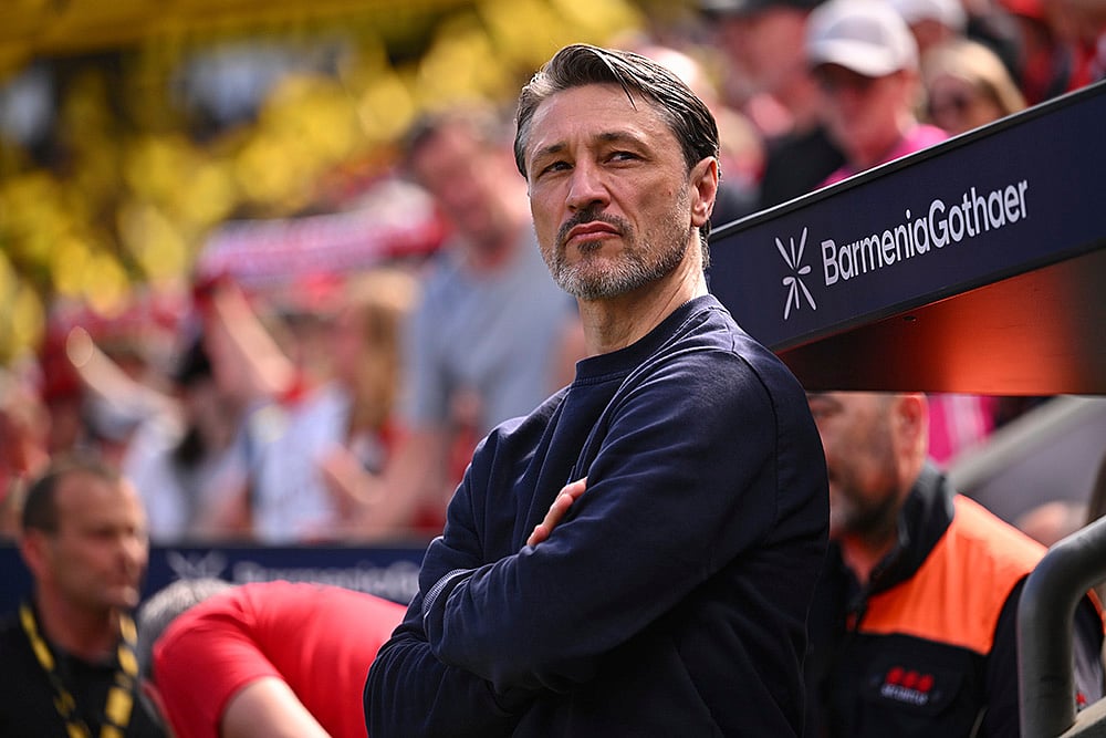 Germany Soccer Bundesliga Bayer 04 Leverkusen vs Borussia Dortmund: Niko Kovac