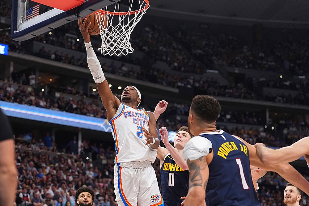 NBA Playoffs: Oklahoma City Thunder vs Denver Nuggets
