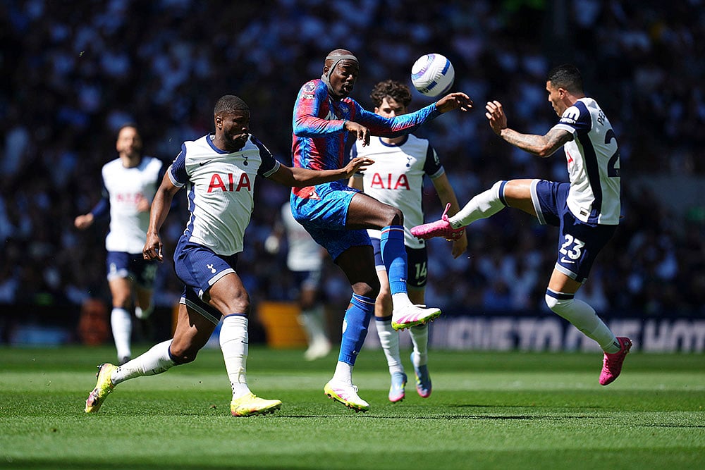 English Premier League soccer Tottenham Hotspur Vs Crystal Palace: Jean-Philippe Mateta