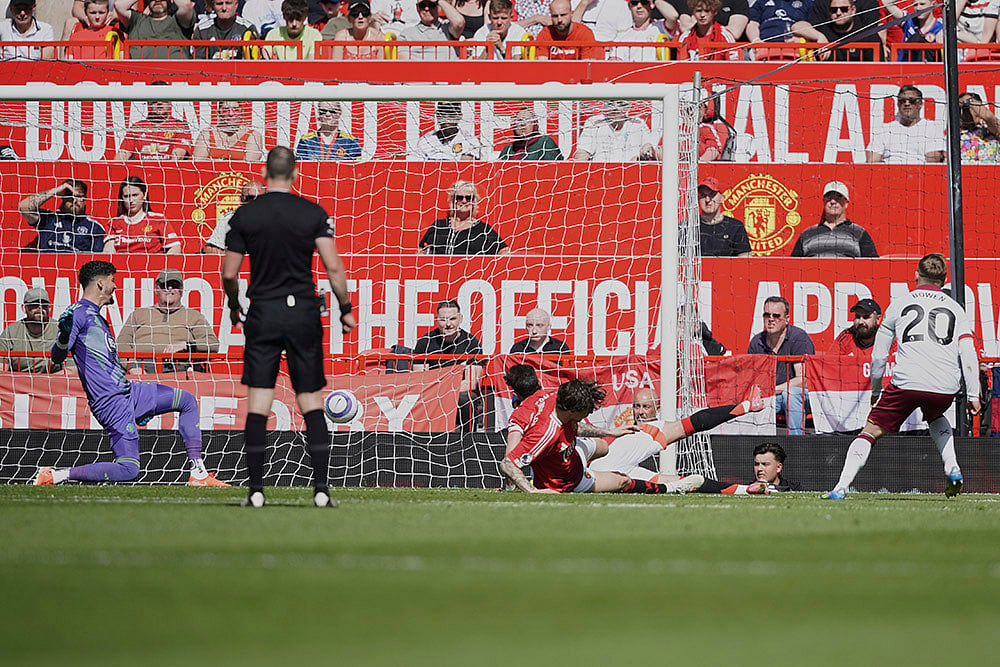 English Premier League soccer Manchester United Vs West Ham: Jarrod Bowen