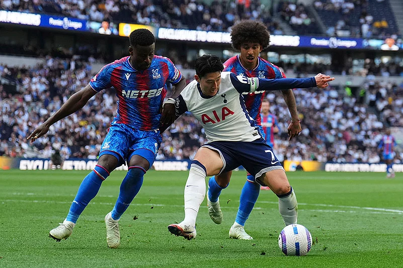 English Premier League soccer Tottenham Hotspur Vs Crystal Palace: Son Heung-Min