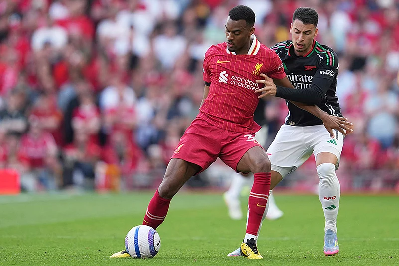 English Premier League soccer Liverpool vs Arsenal: Ryan Gravenberch