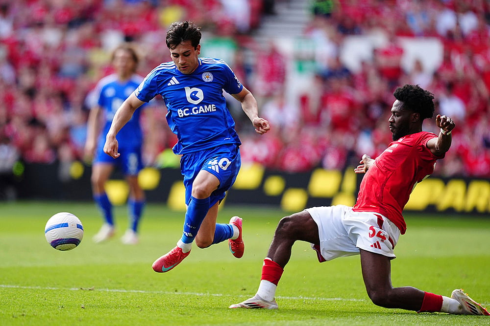 Premier League Soccer Match: Leicester City vs Nottingham Forest