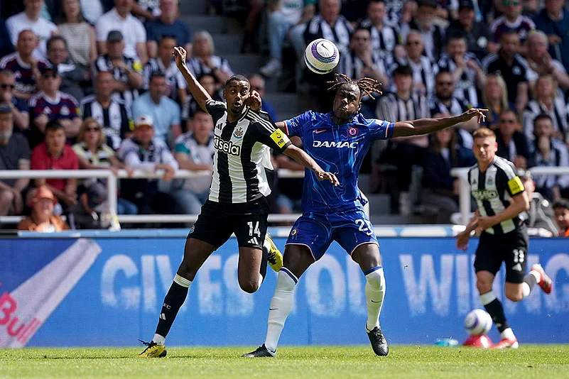English Premier League soccer Newcastle United Vs Chelsea: Alexander Isak