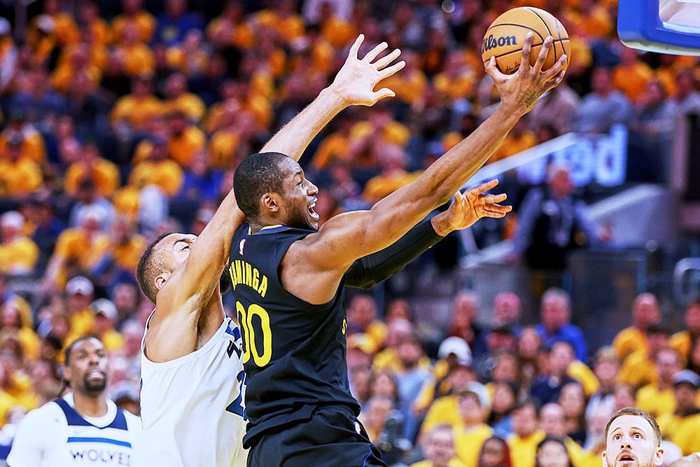 NBA Playoffs Semifinals Golden State Warriors vs Minnesota Timberwolves: Jonathan Kuminga