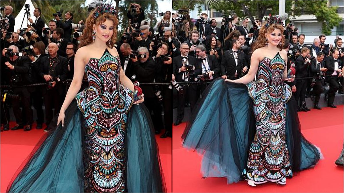 Pascal Le Segretain/Getty Images)/Daniele Venturelli/WireImage) : Urvashi Rautela walked the red carpet of Cannes Film Festival 2025