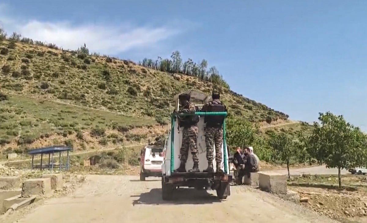 Security forces personnel during an encounter with terrorists- Representational Image - PTI