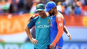 Virat Kohli and David Warner