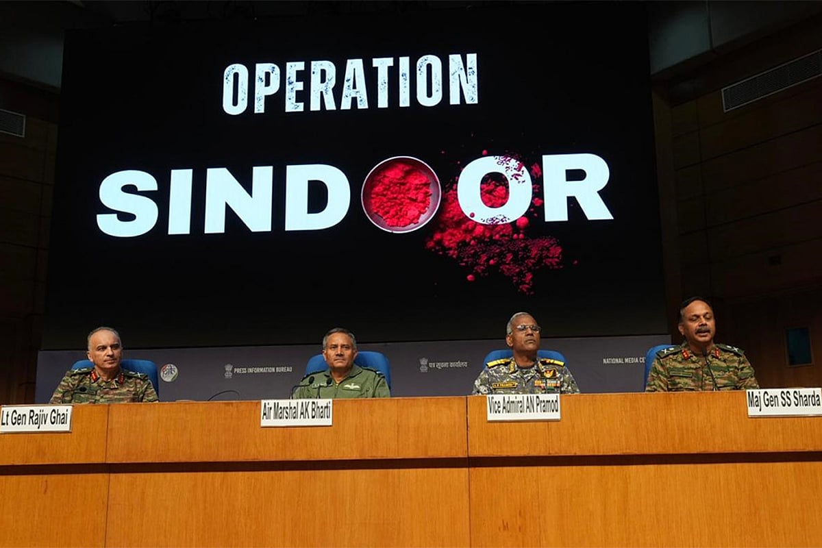 Armed forces' press conference on Op Sindoor