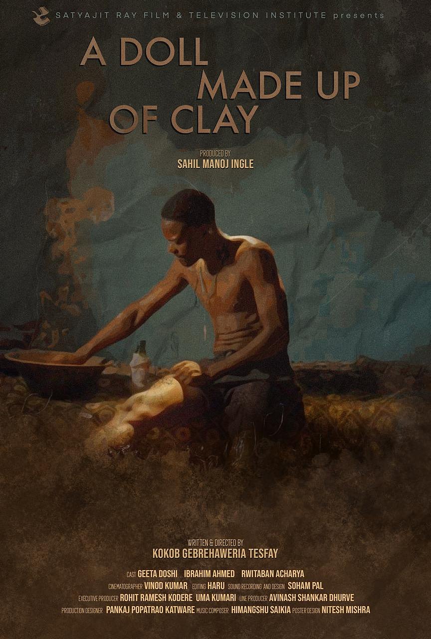 A Doll Made Up Of Clay