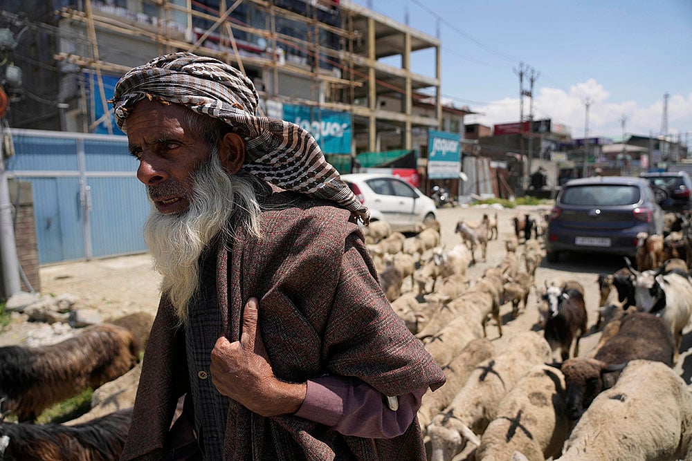 Kashmiri Nomadic men in Srinagar