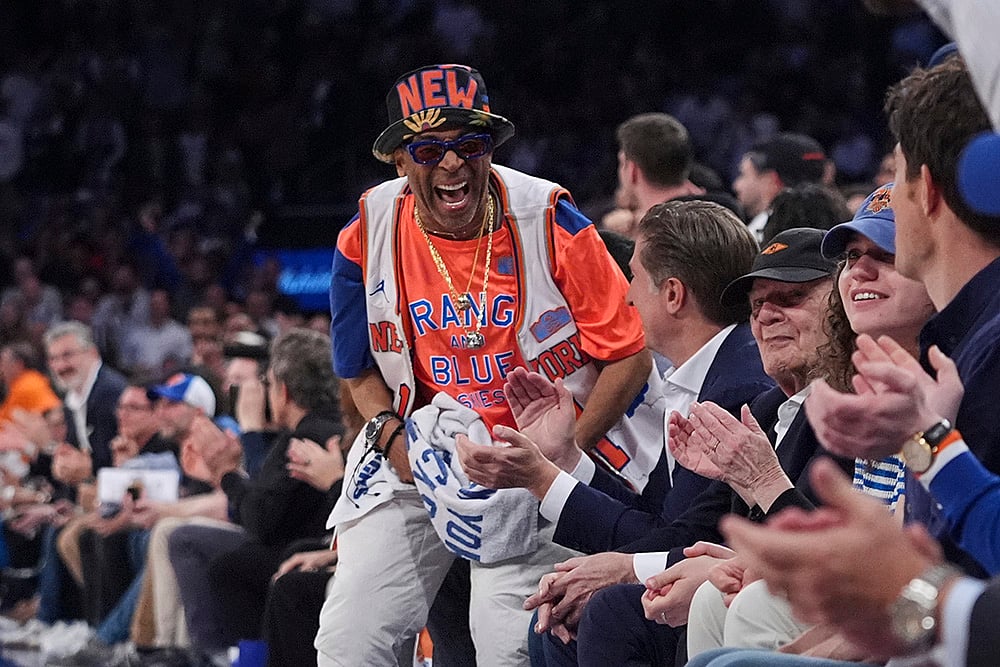 NBA Playoffs Eastern Conference Semifinals New York Knicks vs Boston Celtics: Spike Lee