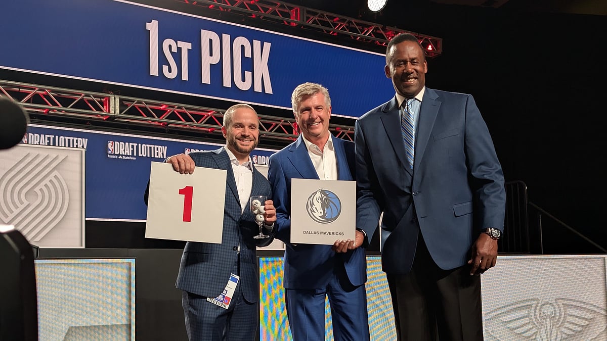 Dallas Maverics have officially won the in NBA Draft Lottery with 1.8% pre-lottery chance to win the pick in Chicago, Illinois, United States on May 12, 2025. San Antonio Spurs got the second pick, Philadelphia 76ers got 3rd and Charlotte Hornets got the 4th pick in the lottery.