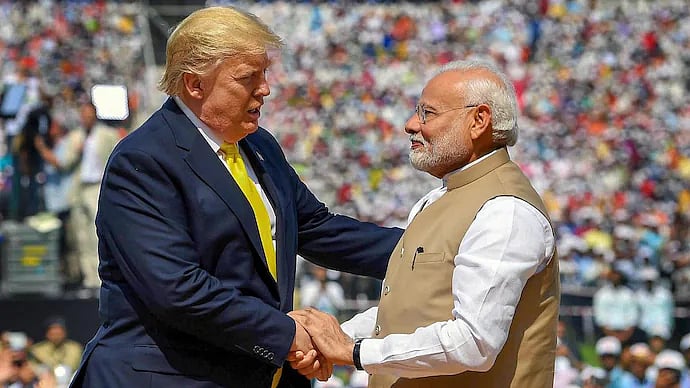 File Photo  : Trump suggests a major trade agreement between US & India
