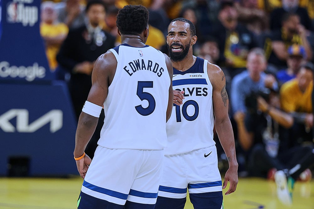 NBA Playoffs Western Conference Semifinals Warriors vs Minnesota Timberwolves: Mike Conley