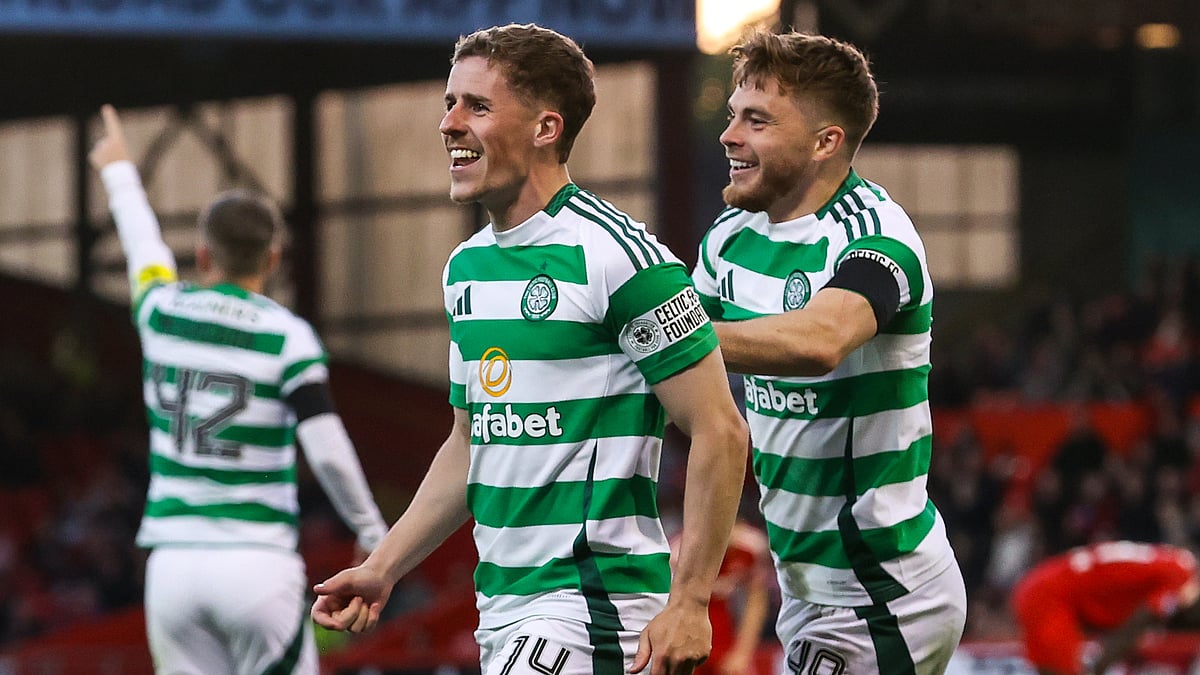 Luke McCowan was one of five Celtic goalscorers.