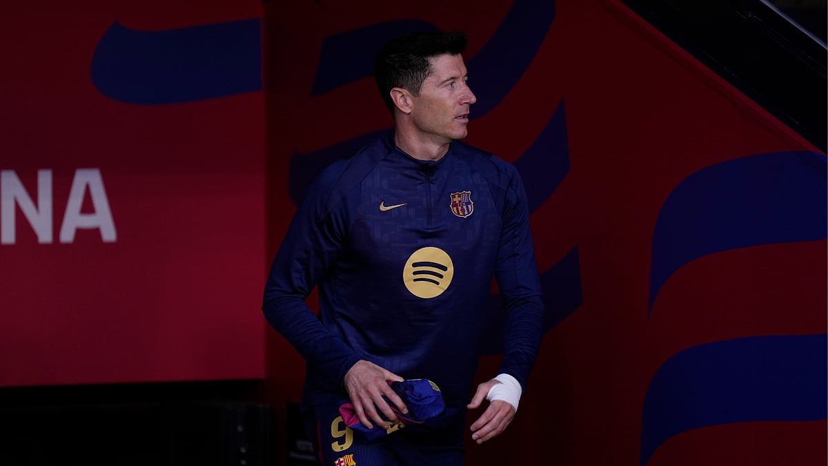 Barcelonas Robert Lewandowski