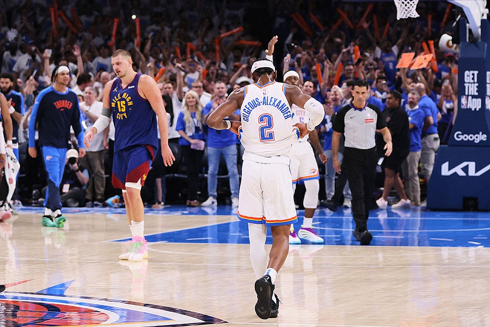 NBA Playoffs: Oklahoma City Thunder vs Denver Nuggets