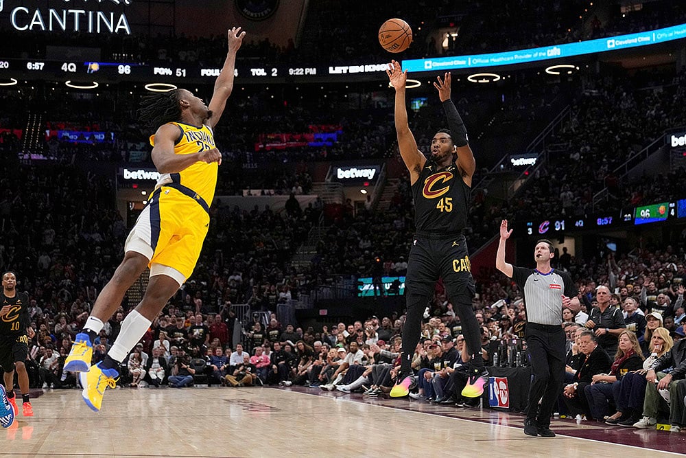 NBA playoff Eastern Conference Cleveland semi finals Cavaliers vs Indiana Pacers: Donovan Mitchell