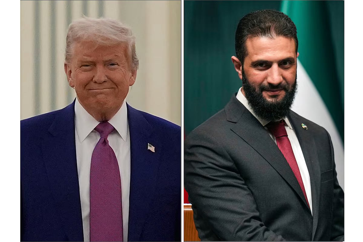 AP : Trump meets Syrian leader after lifting sanctions