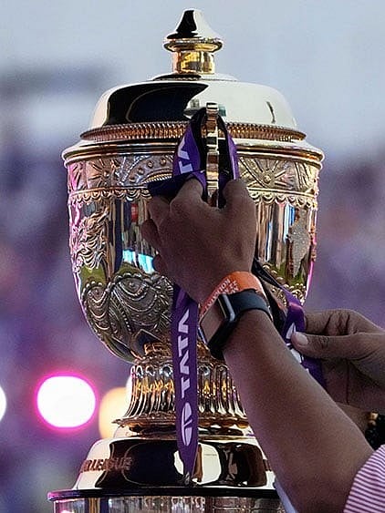 AP : IPL 2025 Trophy. 