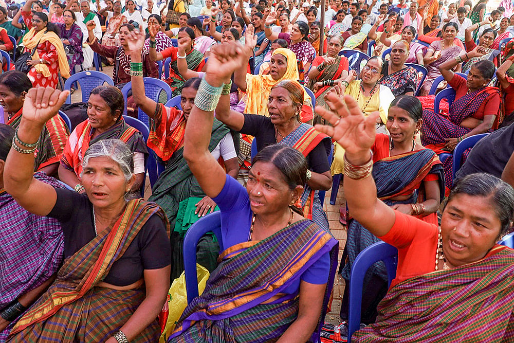 SUCI protest in Bengaluru