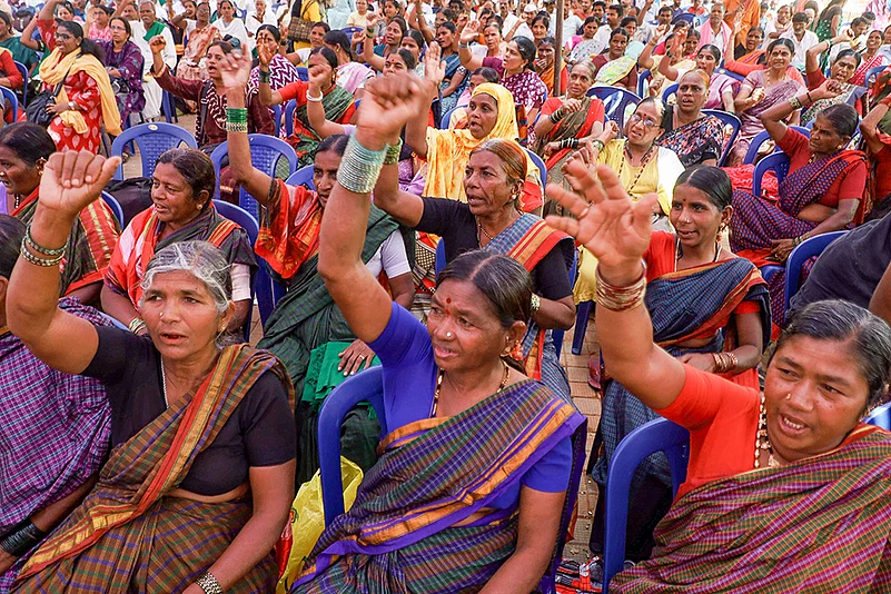 SUCI protest in Bengaluru