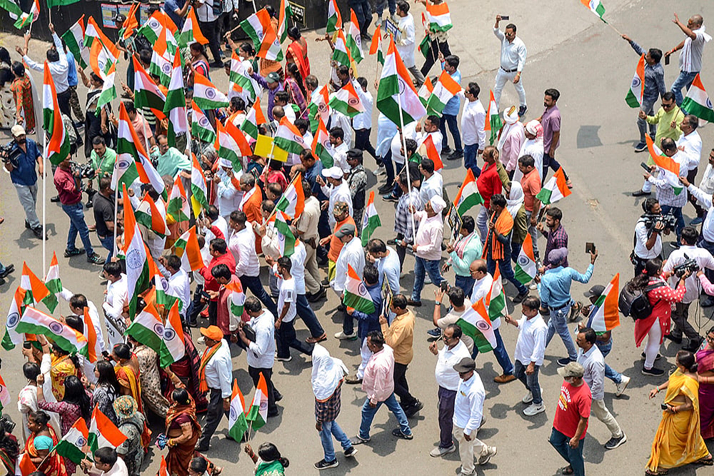 Tiranga Yatra in Ranchi