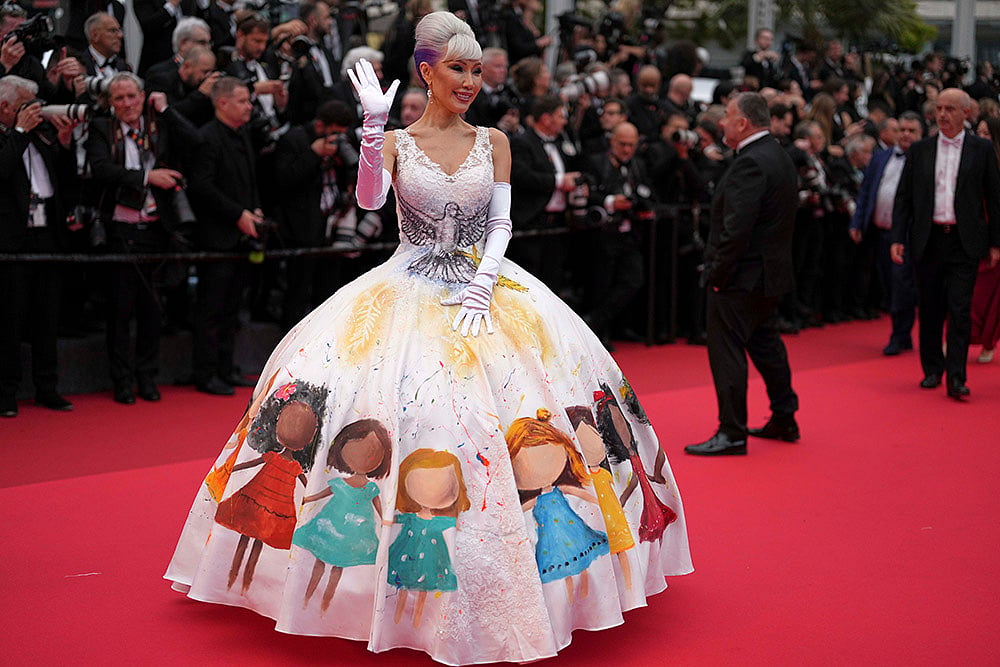 Cannes 2025 78th international film festival opening ceremony red carpet_Aliia Roza