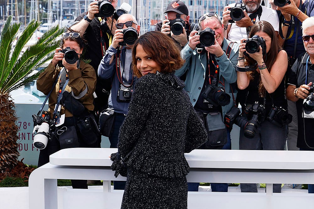 Cannes 2025 78th international film festival opening ceremony red carpet_Halle Berry