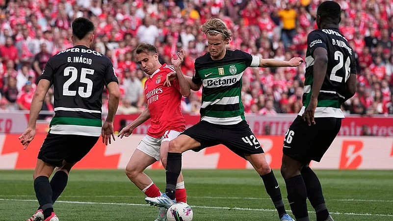 Portuguese league soccer Primeira Liga SL Benfica vs Sporting CP: Morten Hjulmand