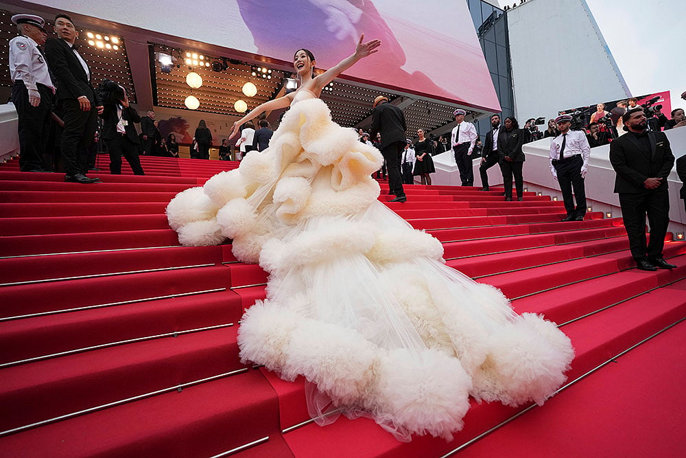 Cannes 2025 78th international film festival opening ceremony red carpet_Wan QianHui
