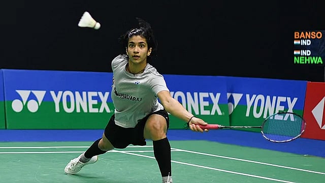 Photo: File : Malvika Bansod faces Ratchanok Intanon in the Thailand Open women's singles round of 16.