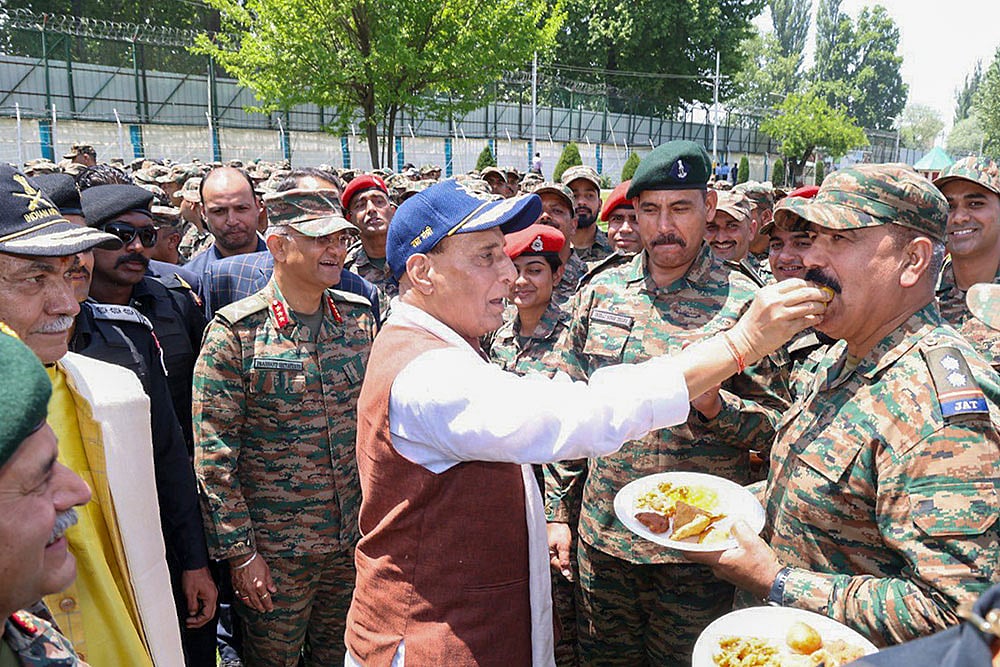Union Defence Minister Rajnath Singh