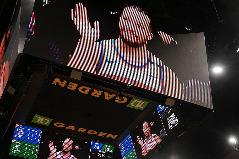 NBA basketball second-round playoff Boston Celtics vs New York Knicks:  Jalen Brunson