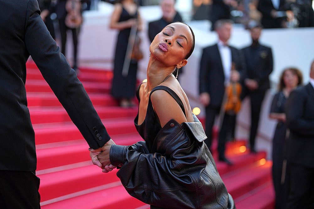 Cannes 2025 Day 2_Mission: Impossible - The Final Reckoning premiere_Zoe Saldana