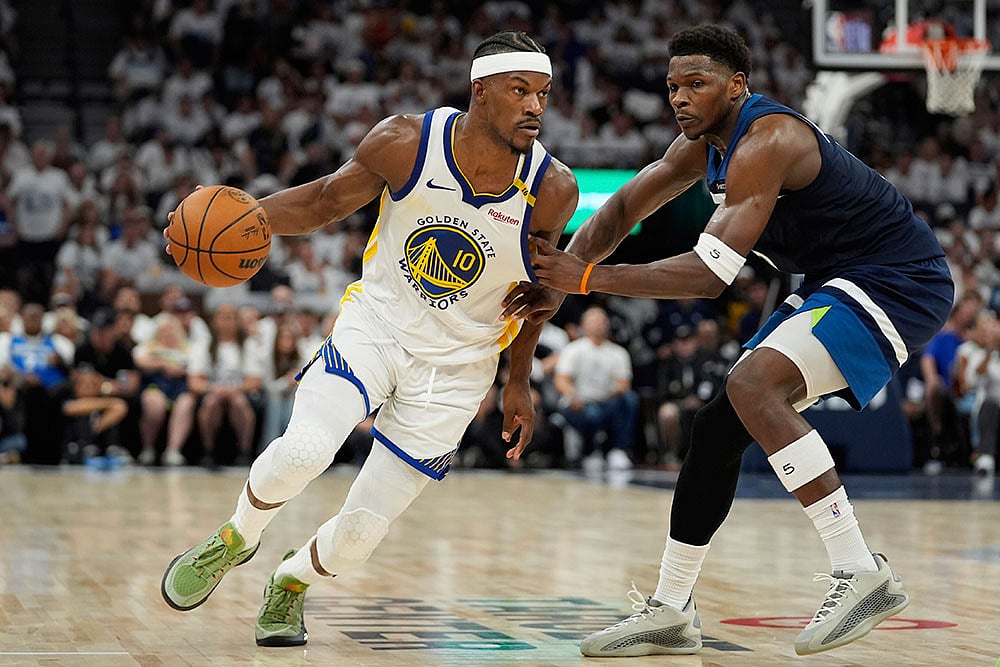 NBA Basketball Game: Minnesota Timberwolves vs Golden State Warriors