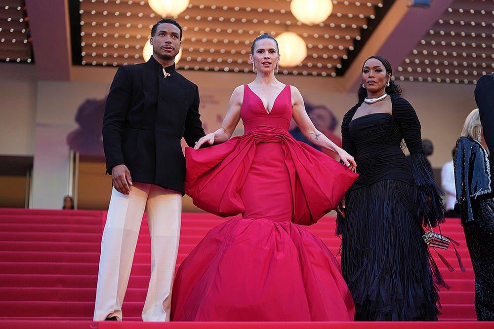 Cannes 2025 Day 2_Mission: Impossible - The Final Reckoning premiere_Hayley Atwell, Angela Bassett