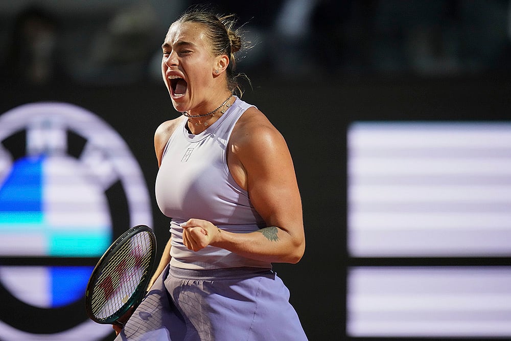 WTA Italian Open tennis Zheng Qinwen vs Aryna Sabalenka pic_3