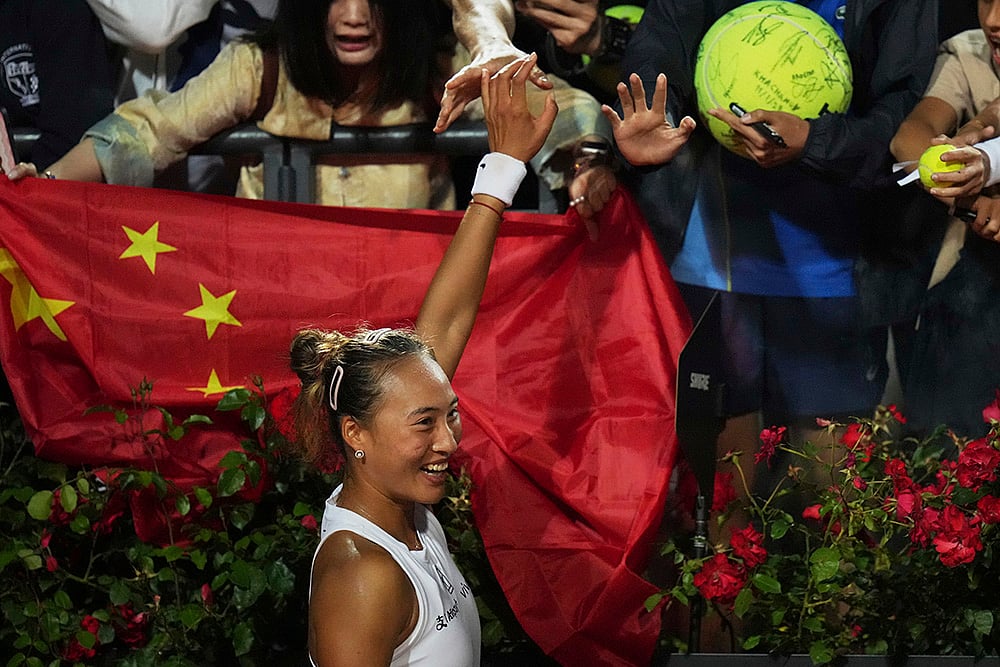 WTA Italian Open tennis Zheng Qinwen vs Aryna Sabalenka pic_2