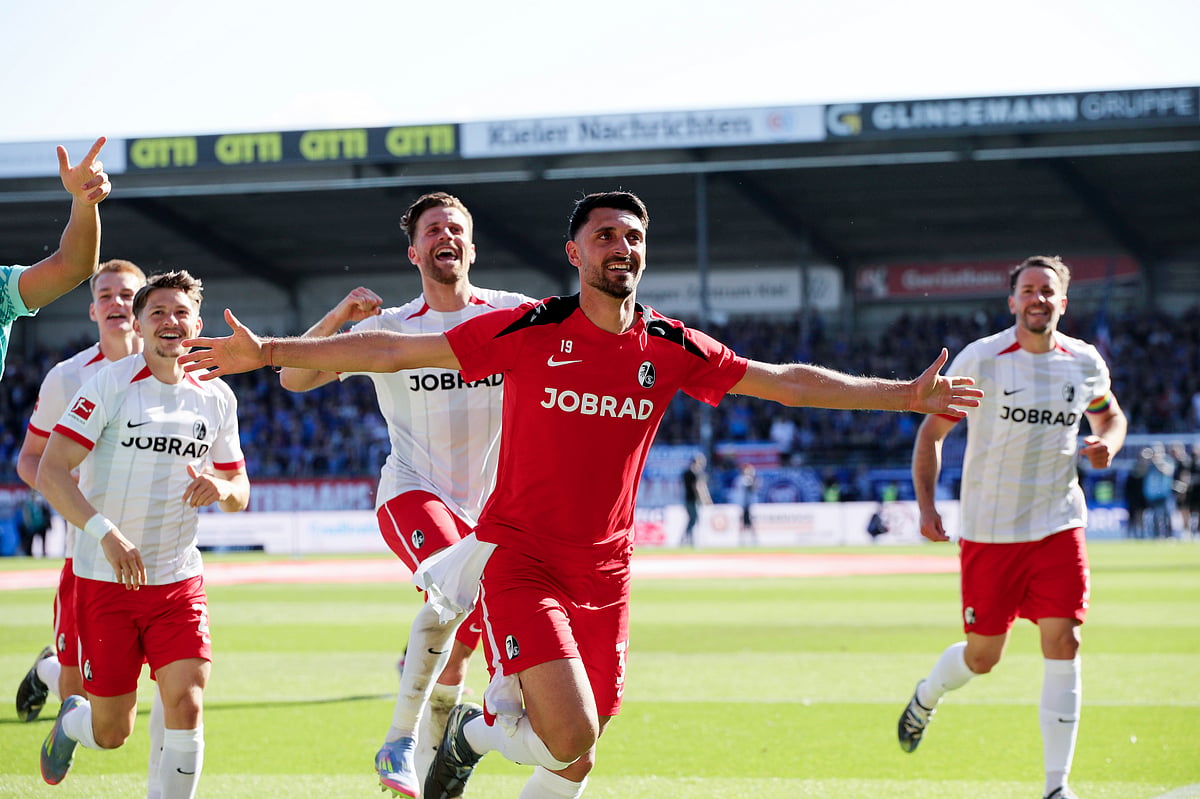 Vincenzo Grifo Holstein Kiel vs Freiburg German Bundesliga 2024-25 dpa via AP