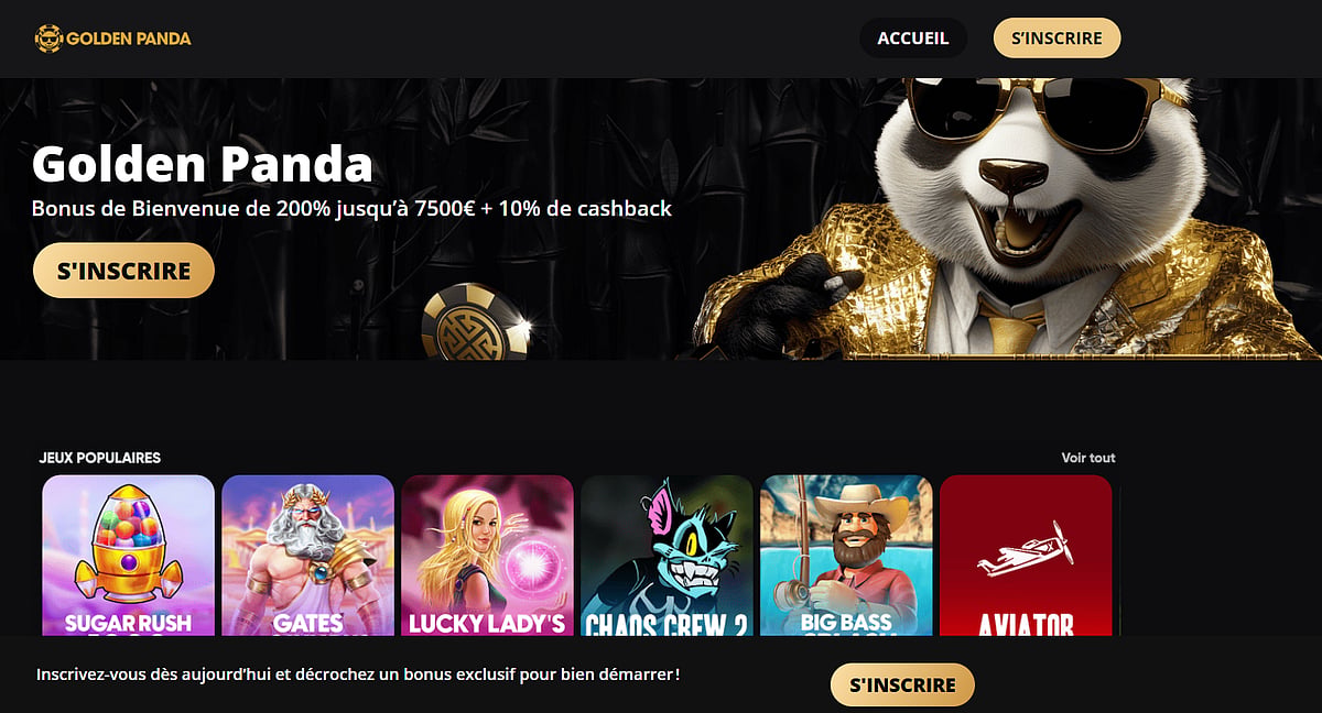 Golden Panda